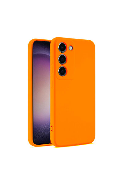 Motorola Husa Soft pentru Moto G24, MicroFiber, TPU, Neon ORANGE