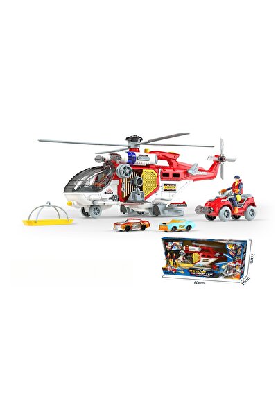 Ominii لعبة مروحية إنقاذ متعددة الوظائف، نموذج لعبة مروحية، فكرة هدية للأطفال...