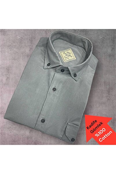 Elines butiq Kışlık pamuklu oduncu gömlek (regular kalıp)
