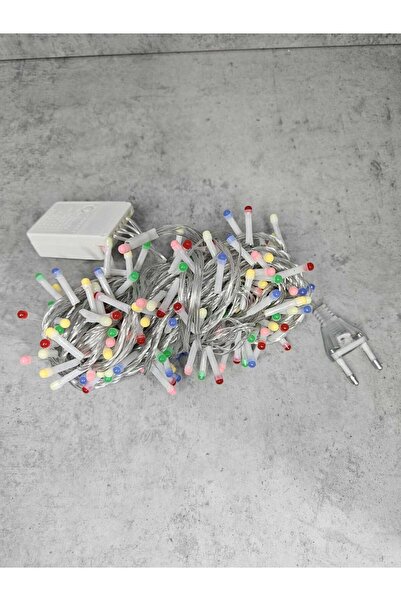 IRILIS LED Light Installation 200 LED, 18M, Multicolor, white wire, Outdoor/Indoor, 8 Functions