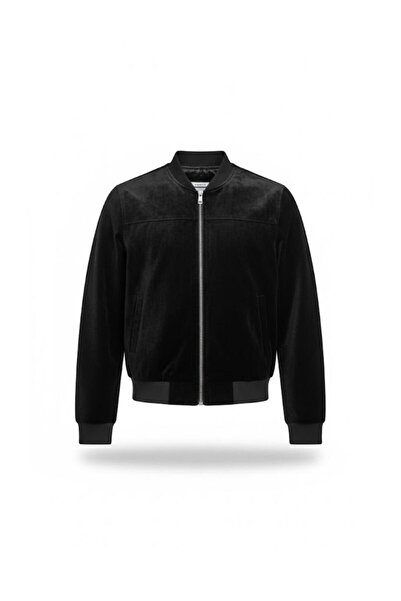 Plus Scorpion Geaca de catifea pentru barbati- marimi plus size