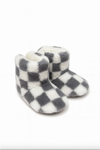 pufien Παιδικά και βρεφικά παπούτσια, χειμωνιάτικα βελούδινα μποτάκια, μαλακά, ζεστά, αντιολισθητικά μποτάκια εσωτερικού χώρου, μποτάκια για το σπίτι