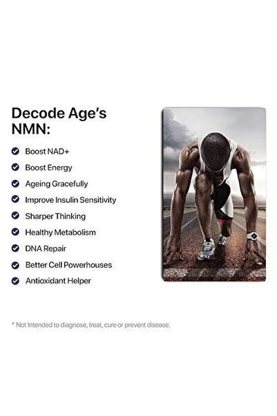 decode age Uthever NAD+ 250 Capsules (30)