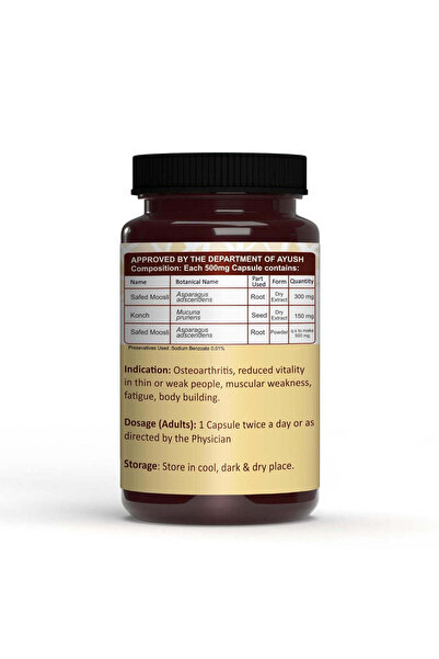 Vedapure Safed Musli Power For Strength 60 Capsules