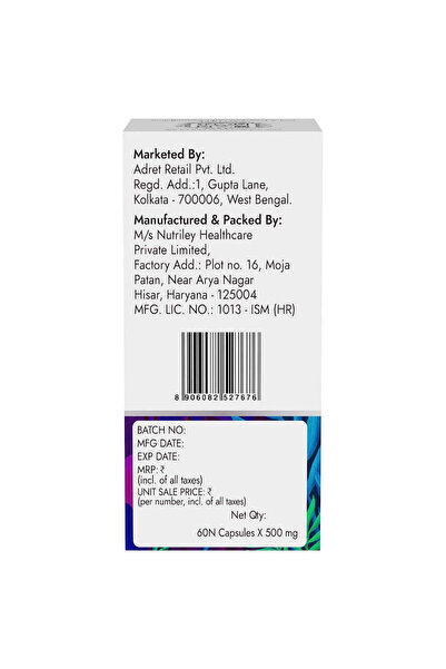 KAPİVA Testo Capsules - 19 Ayurvedic Herbs for Daily Wellness and Strength (60 Capsules)