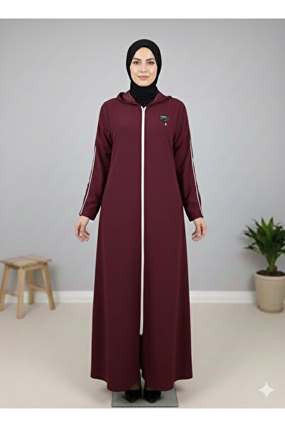 asyagiyimavm25 👑 Zarafetin Yeni Adı: Kapüşonlu & Fermuarlı Spor Ferace - Asi...