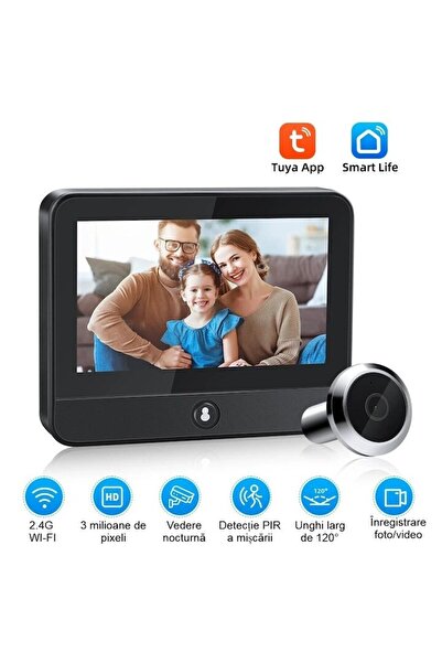 MILARIS Electronic viewfinder, Wi-Fi, 4.3'' LCD screen, Motion detection, Night vision