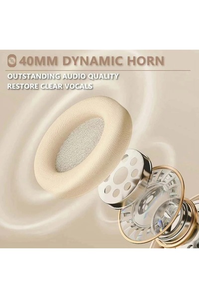 Generic Wireless Bluetooth Earphone Stereo Hifi Super Long Battery Life Game Earbuds Over-ear Headphones