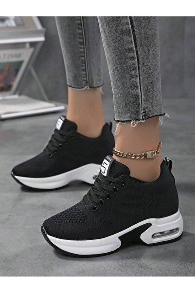 SOSENFER Kadın Spor Ayakkabıları, Açık Nefesli Jogging Spor Kadın Ayakkabıları