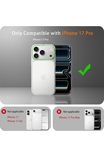 Yelajoy for iPhone 17 Pro Max Matte Phone Case,Lightweight Shockproof with Anti-Fingerprint Phone Cover