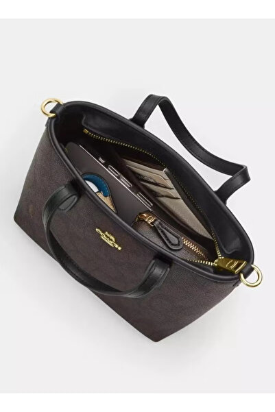 Generic Teri Shoulder Bag for Women In Signature Canvas Crossbody bag City Mini Tote Bag