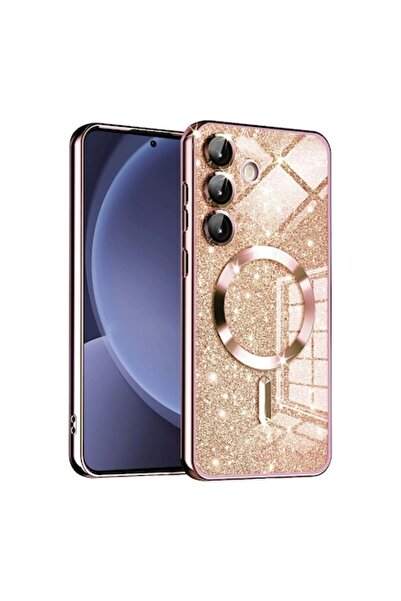 Velo Carcasă compatibilă cu Samsung Galaxy S25, Elite Content W266, roz