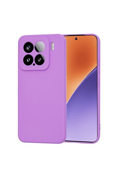 Velo Carcasă compatibilă cu Xiaomi 15, aspect elegant W399, silicon, violet