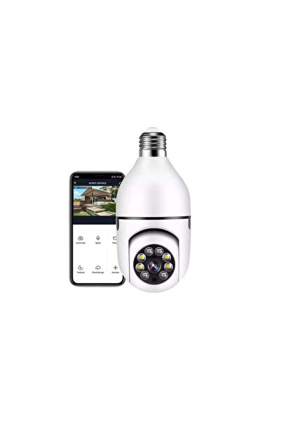 OEM E27 Bulb Surveillance Camera Dual WiFi FullHD with 32GB Card Included