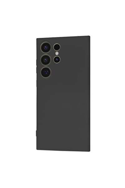 Velo Case compatible with Samsung Galaxy S24 Ultra, Premium P3719, Silicone, Pitch Black