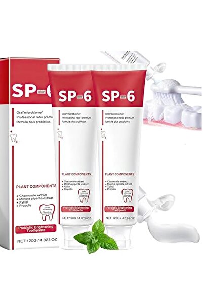 Xess SP-6 Ultra Whitening Toothpaste – Probiotic Whitening & Deep Cleaning Toothpaste, Fresh Breath & W