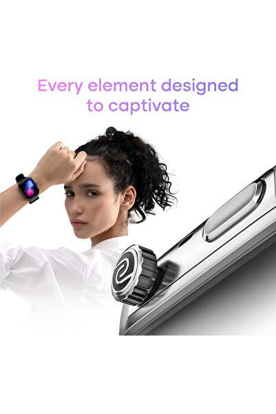 Noise Pro 6 Smartwatch — 1.85" AMOLED, EN2 Processor, Nebula UI 2.0, AI Watch Faces (Jet Black)