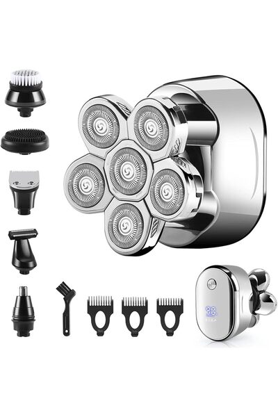 OEM Electric Shaver - Men's Electric Razor, USB Cordless Rotary Shaver, Waterproof , Beard Trimmer