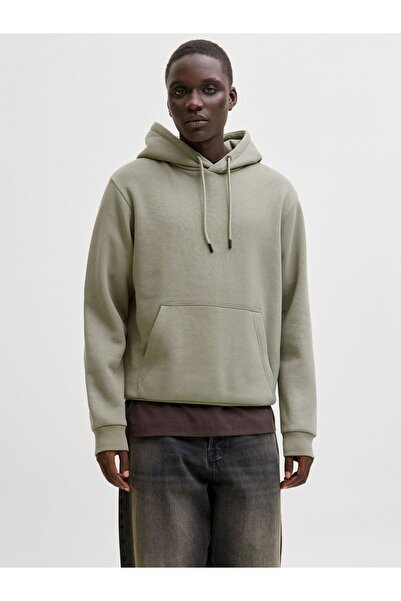 Jack & Jones Kapuzenpullover Einfarbig Kapuzenpullover
