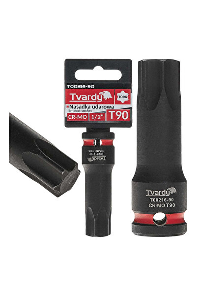 Tvardy Impact TORX Socket 1/2" T90, Cr-Mo, T00216-90