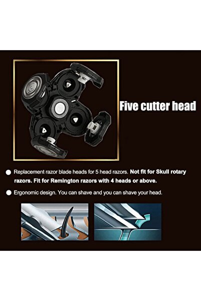 OEM 5 - Replacement Razor Heads - for electric shavers | Easy-to-install electric shaver head