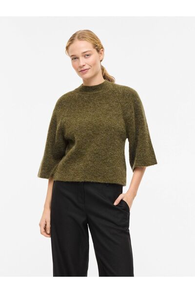 VILA Strickoberteil VIEGDA 3/4-Arm