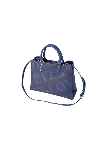 Sagrada Catalana Verona Women's Blue Bag – Elegant, Large