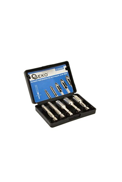 GEKO G38592 5-piece Broken Screw Extractor Set