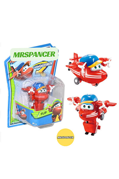 MRSPANCER 362909 - Mini Uçak Figür - Robota Dönüşebilen Oyuncak
