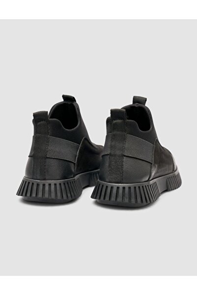 Cabani 100% Genuine Nubuck Leather Black Women's Casual Boots