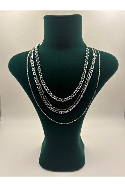 arressories سلسلة قلادة 4 قطع