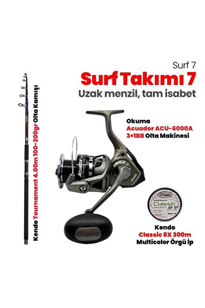 Kendo Torunament 400 Okuma Acuador 6000 Surf Takım 7