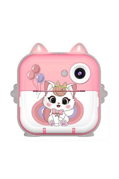 LEAN Instant Camera for Kids with Thermal Printer, Pink - 21291