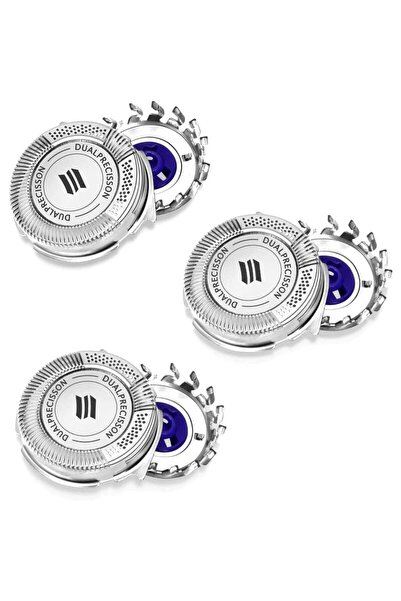 OEM Shaver Head - Pack of 3 Electric Blades for Men for Philips HQ8 PT720 PT725 PT815 PT860 AT890 AT899