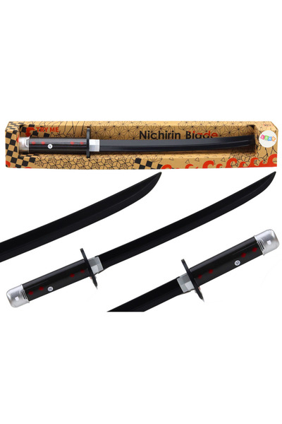 LEAN Nichirin Samurai Sword with batteries and sound, black