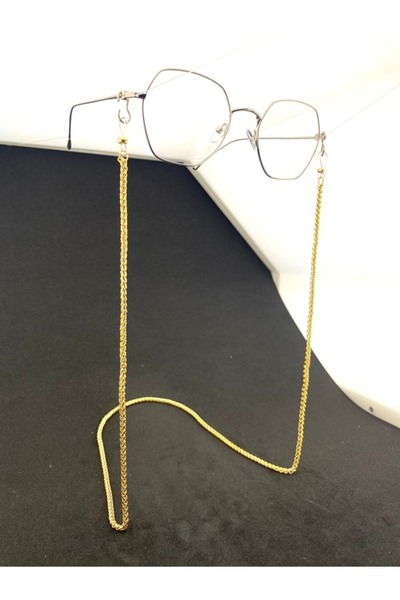 Optic Master Plain weave chain eyeglass chain / cord thick