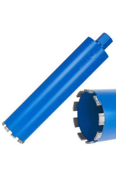 GEKO Diamond Core Bit for Wet/Dry 102x10x450 mm 9 Segments 1.1/4" G65214