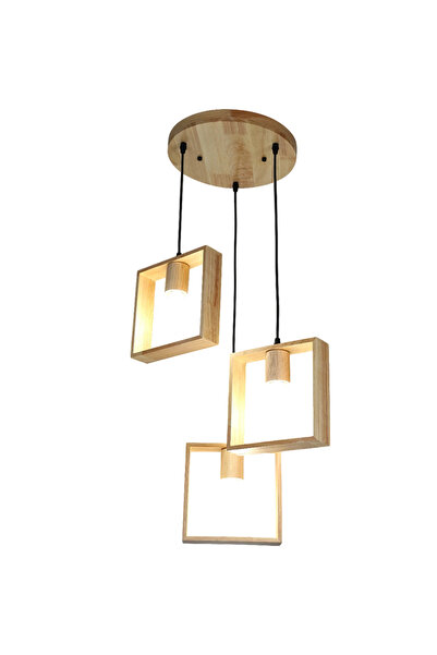 HAMER A rope chandelier makes the room look warmer and more inviting. E27*3L