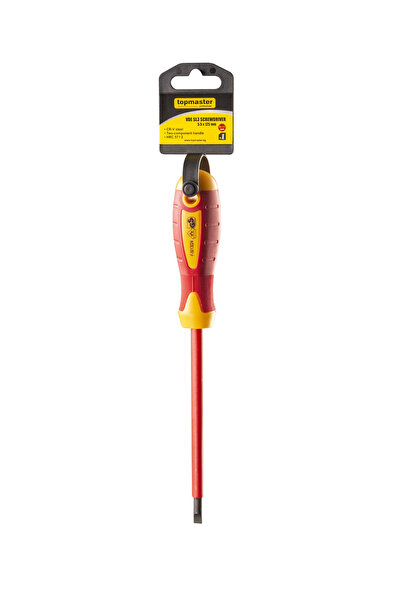 Topmaster Insulated straight screwdriver, 1000 V, 5.5 x 100 mm, 220132