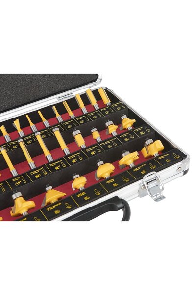 Keltin Wood router bit set, 35 pieces, K00067