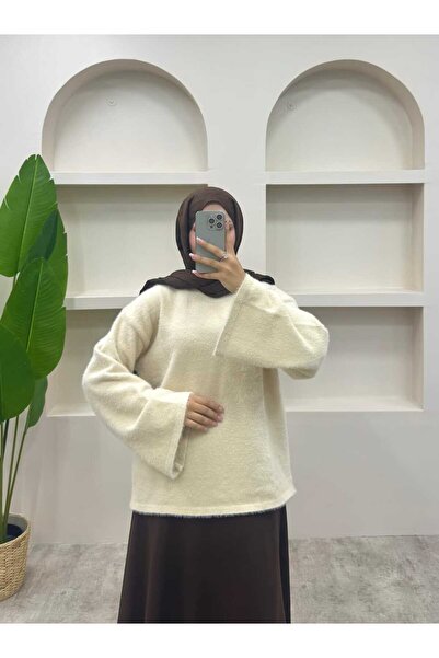 lurex moda Lidya Angora Sweater