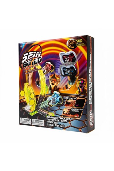 MEGA Spin and Build Uzman Pist Seti | Akrobatik Motorsiklet Yarış Pisti | 360...