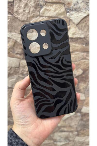 Vip Case Infinix Note 30 Compatible Zebra Patterned Silicone Shock-Absorbing Classic Protective Rubber Case 277