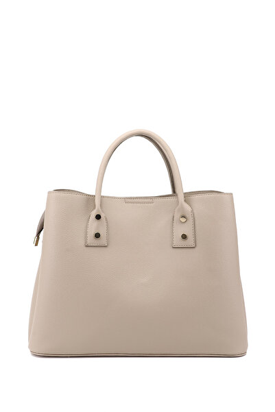 GÖNDERİ(R) Women's Beige Long Strap Hand and Shoulder Bag