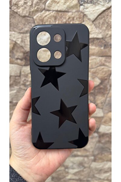 Vip Case Infinix Note 30 Compatible Star Patterned Silicone Shock-Absorbing Classic Protective Rubber Case 277
