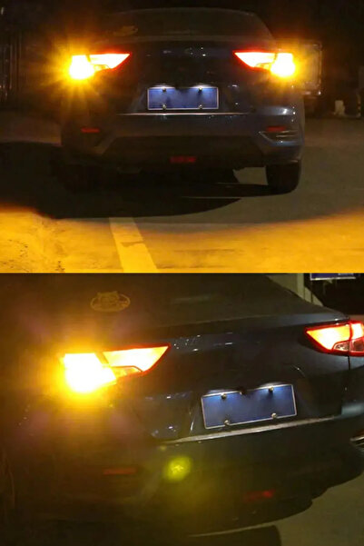 Nicevia P21w Mercekli Led 93 Sinyal Stop Ampul 33 Led 12v Tek Duy Düz Tırnak