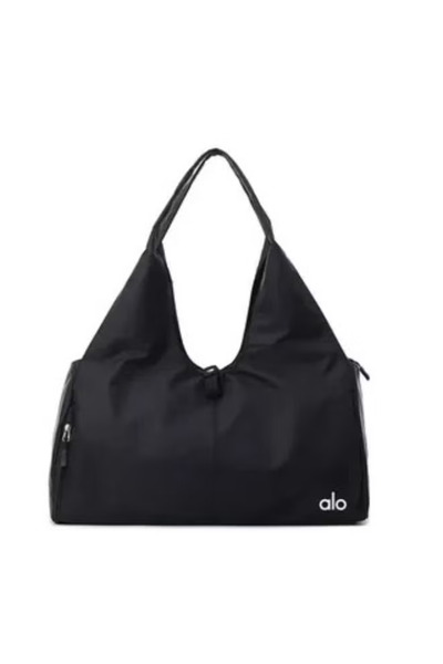 Generic Sports Yoga Bag - Solid Color Large Capacity Wet/Dry Separation Storage Bag