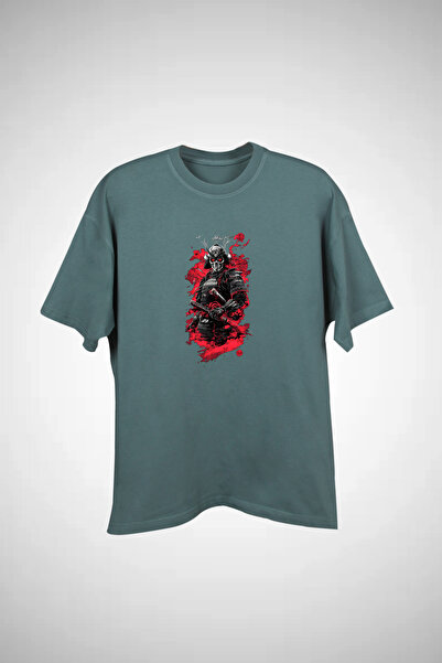 California ST 100% Cotton Custom Design Ninja Warrior Printed Men's Oversized...