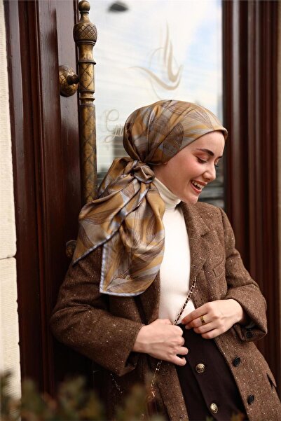 Silk Home تيفيل سيف سيفت سيفيك 11488 - 18 نمط أوراق ذهبية صفراء