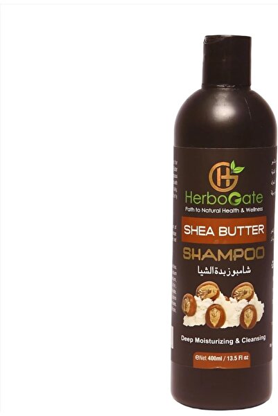 Herbogate شامبو زبدة الشيا 400 مل: شامبو مغذي ومرطب بعمق بزبدة الشيا